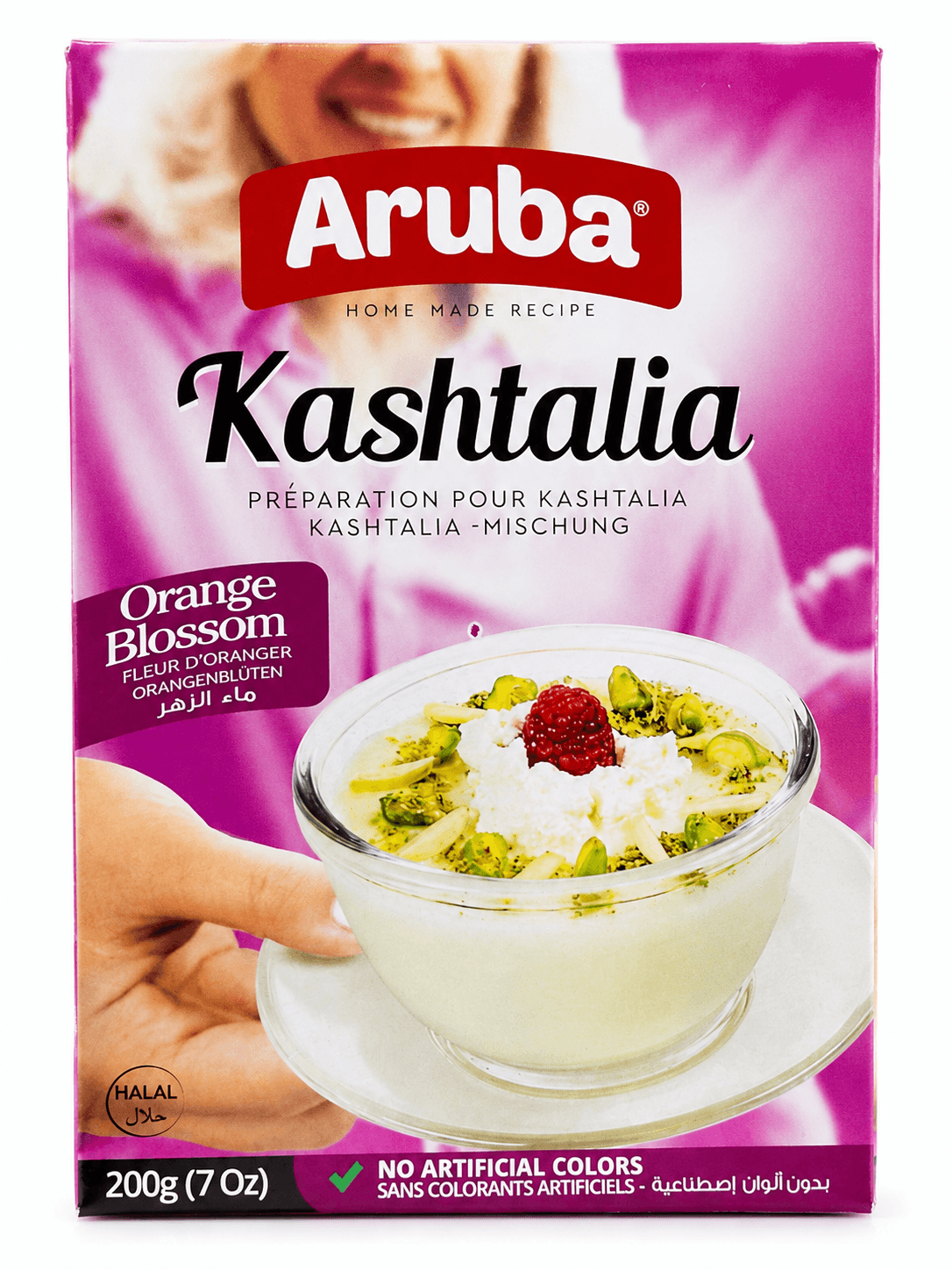 Crema qishta all'acqua di fiori d'arancio