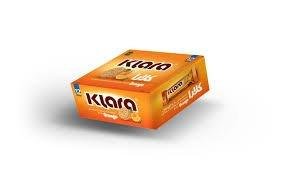 Biscuits filled with orange cream
