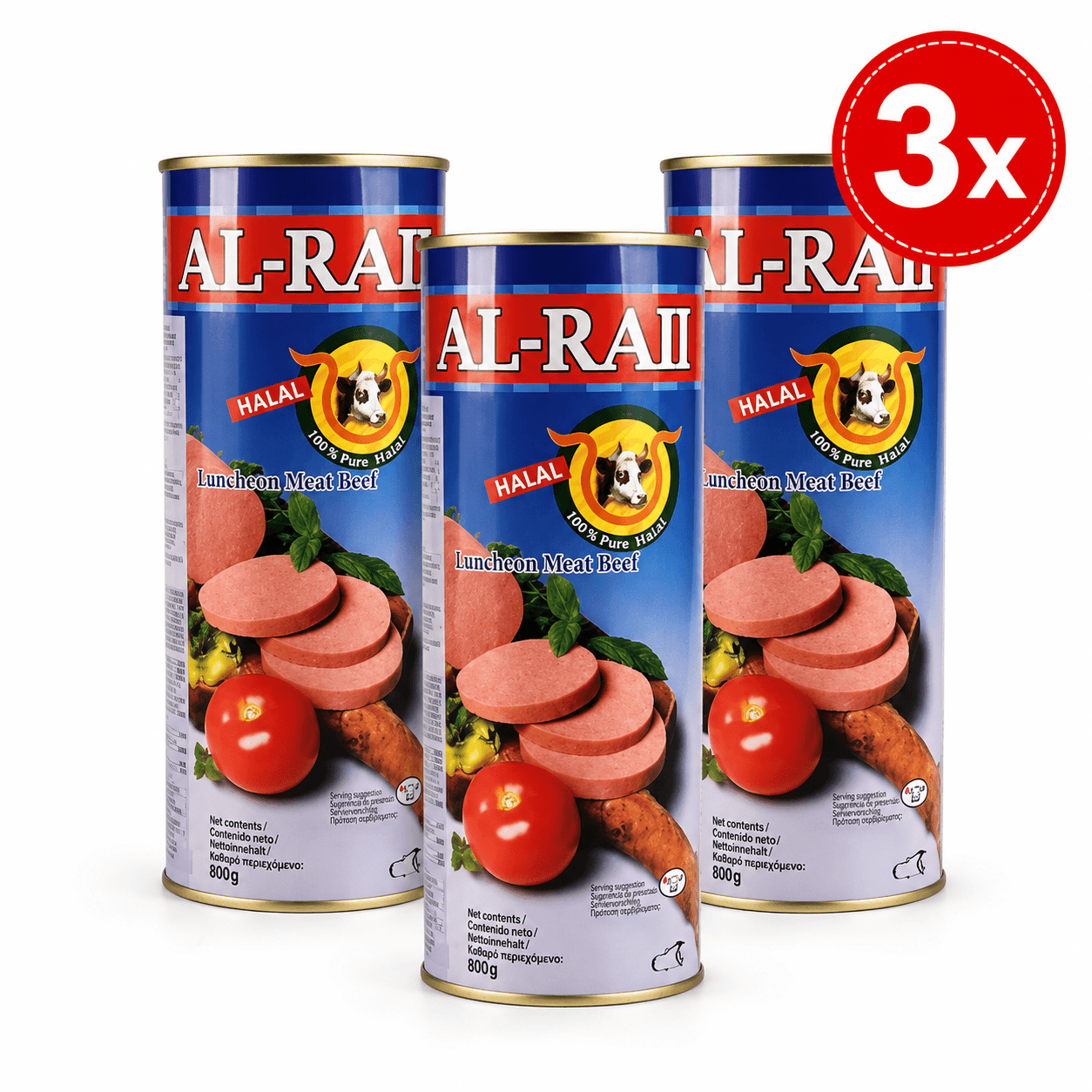 Al-Raii Rinder-Frühstücksfleisch