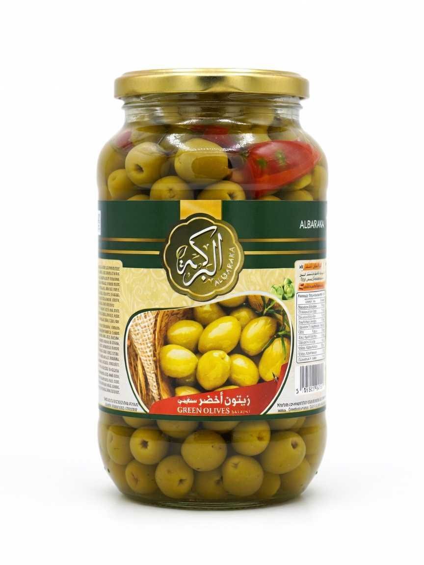 زيتون أخضر سلقيني