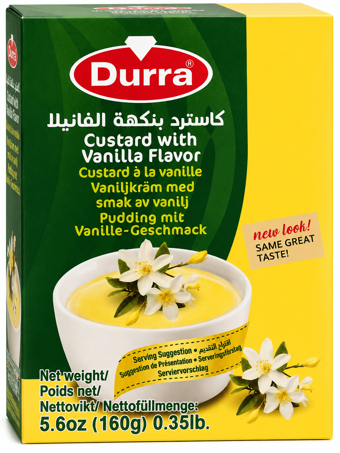 Crema pasticcera alla vaniglia in polvere