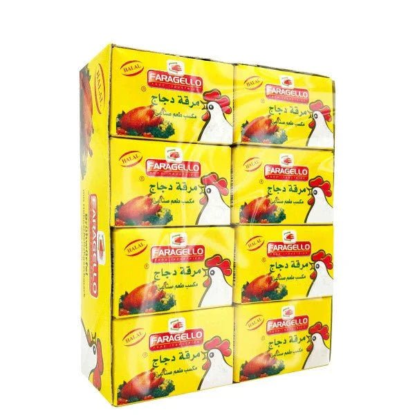 مكعبات شوربة الدجاج