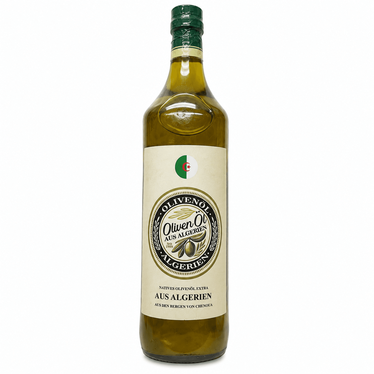 Algerisches natives Olivenöl extra, Chenoua-Gebirge, 1 Liter