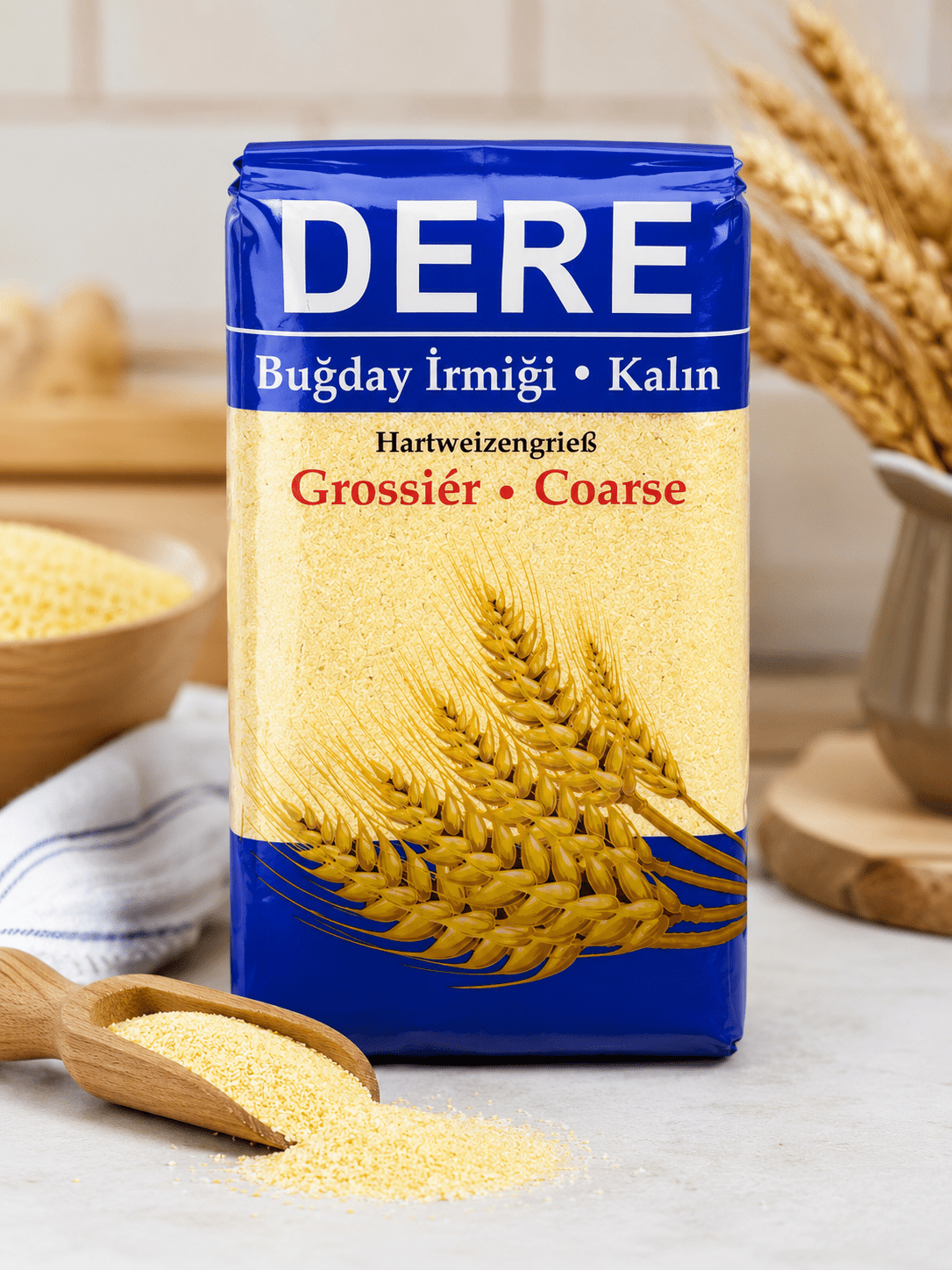 Coarse semolina, use 1kg, suitable for recipes — Image 2 of 2