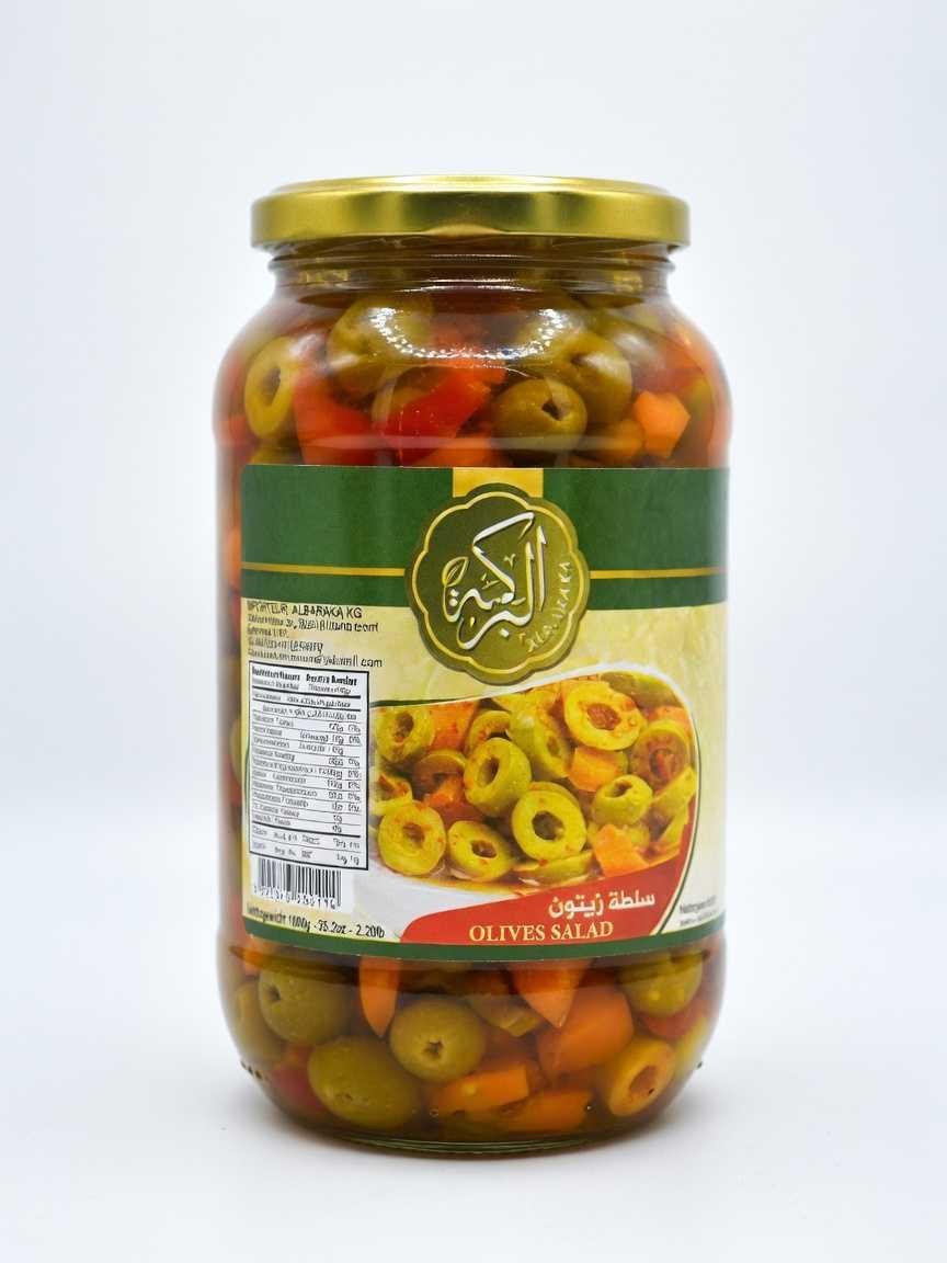 Albaraka Grüner Oliven-Salat (mit Gemüse) — Bild 1 von 1