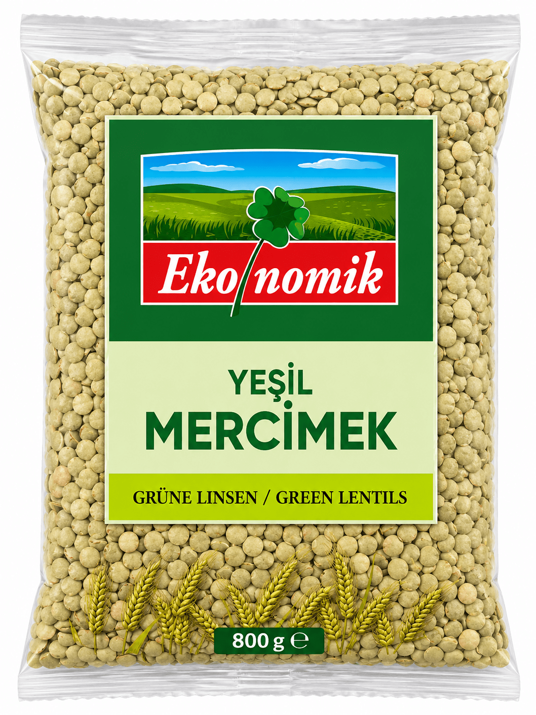 Grüne Linsen 800g — Bild 1 von 1