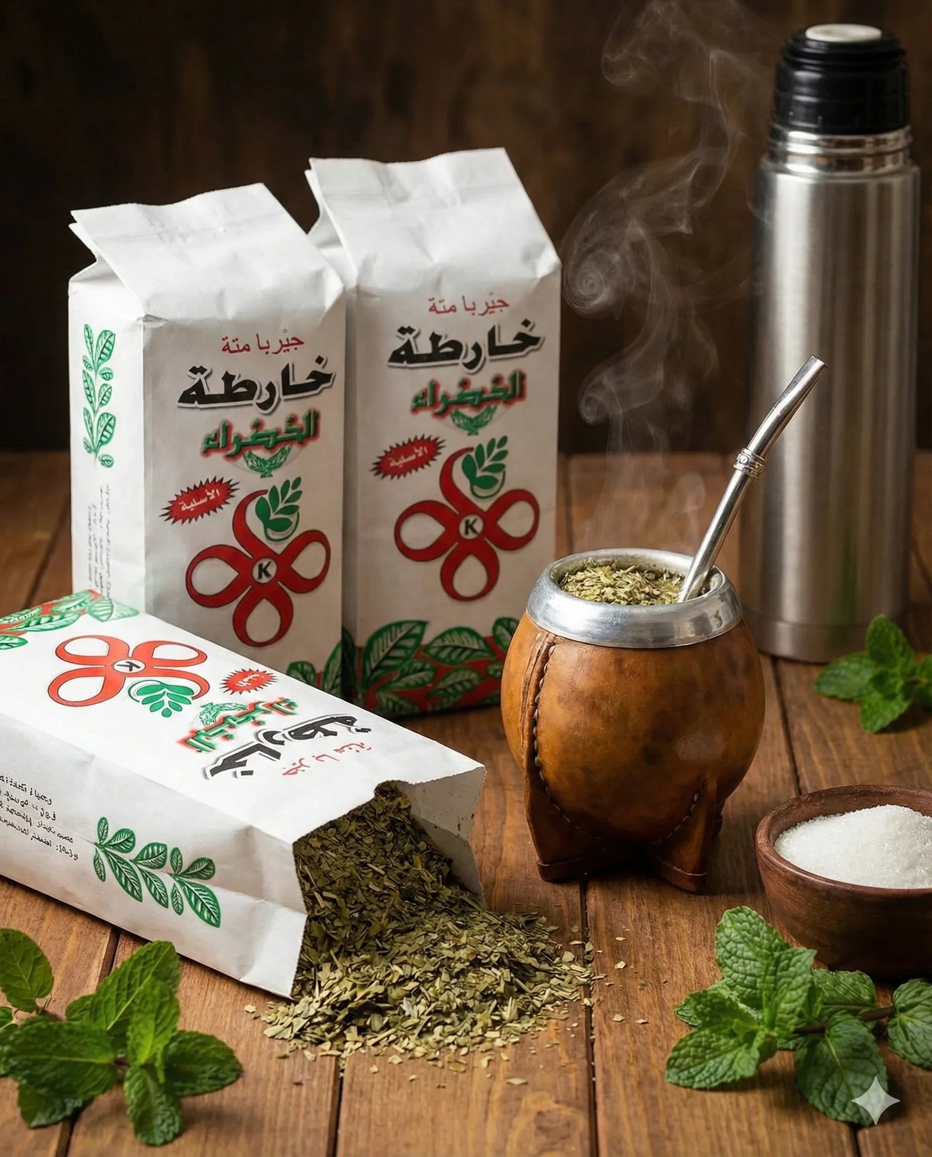 Kharta Yerba Mate Weiß (3×250 g) — Bild 1 von 2