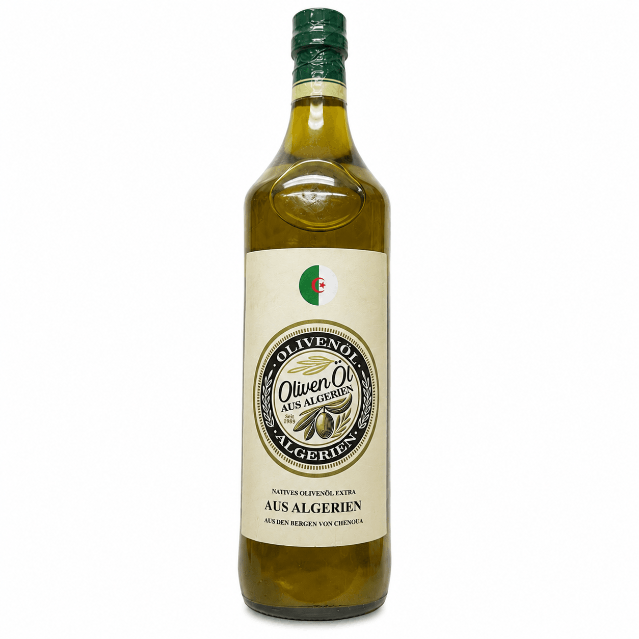 Algerian Chenoua Mountains Extra Virgin Olive Oil 1 Liter — Image 1 of 1