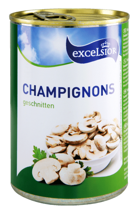 Excelsior Champignons geschnitten (Konserve) — Bild 1 von 1