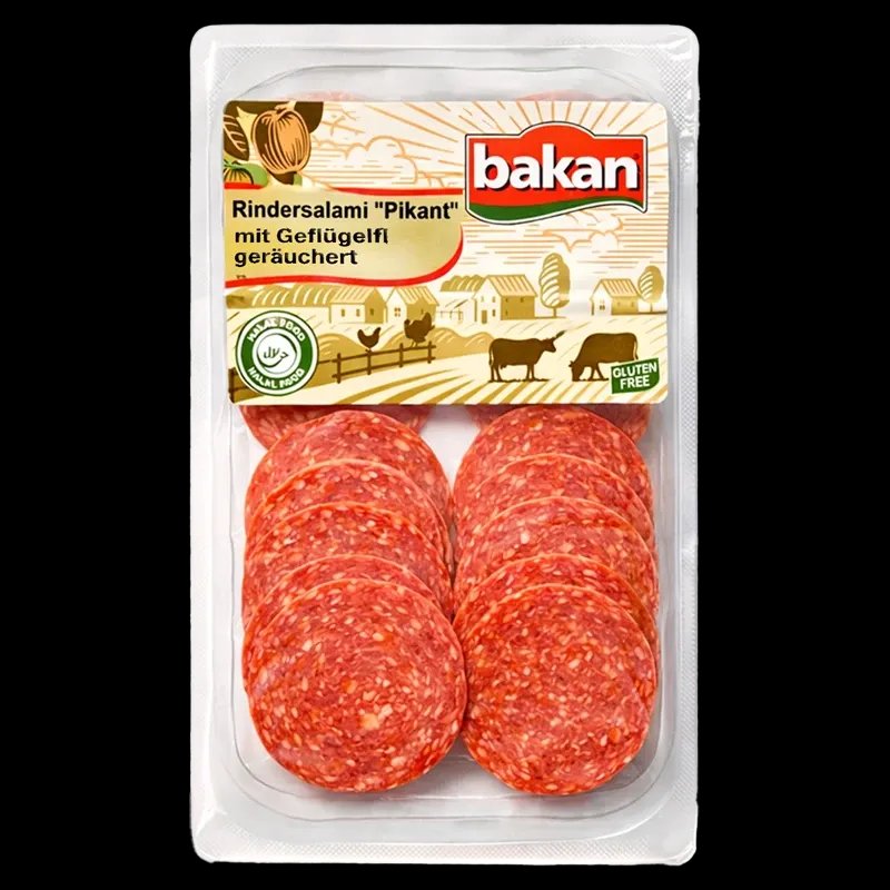 BAKAN Würzige Rindersalami – 80g
