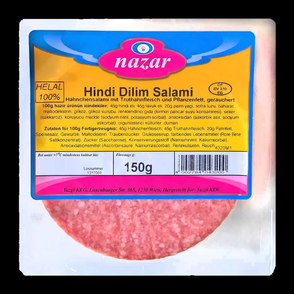Nazar Puten-Salami – 150g