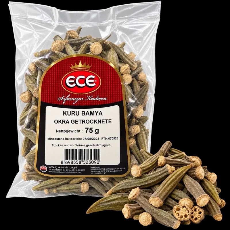 Okra Essiccata ECE – 75g