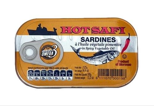 Sardinen in würzigem Pflanzenöl