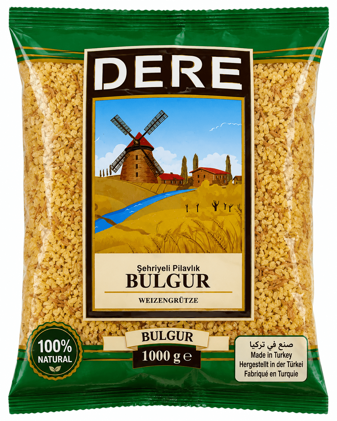 Grober Bulgur mit Fadennudeln