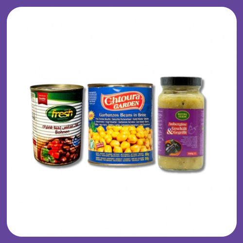 Gekochte Gemüse - Halafood