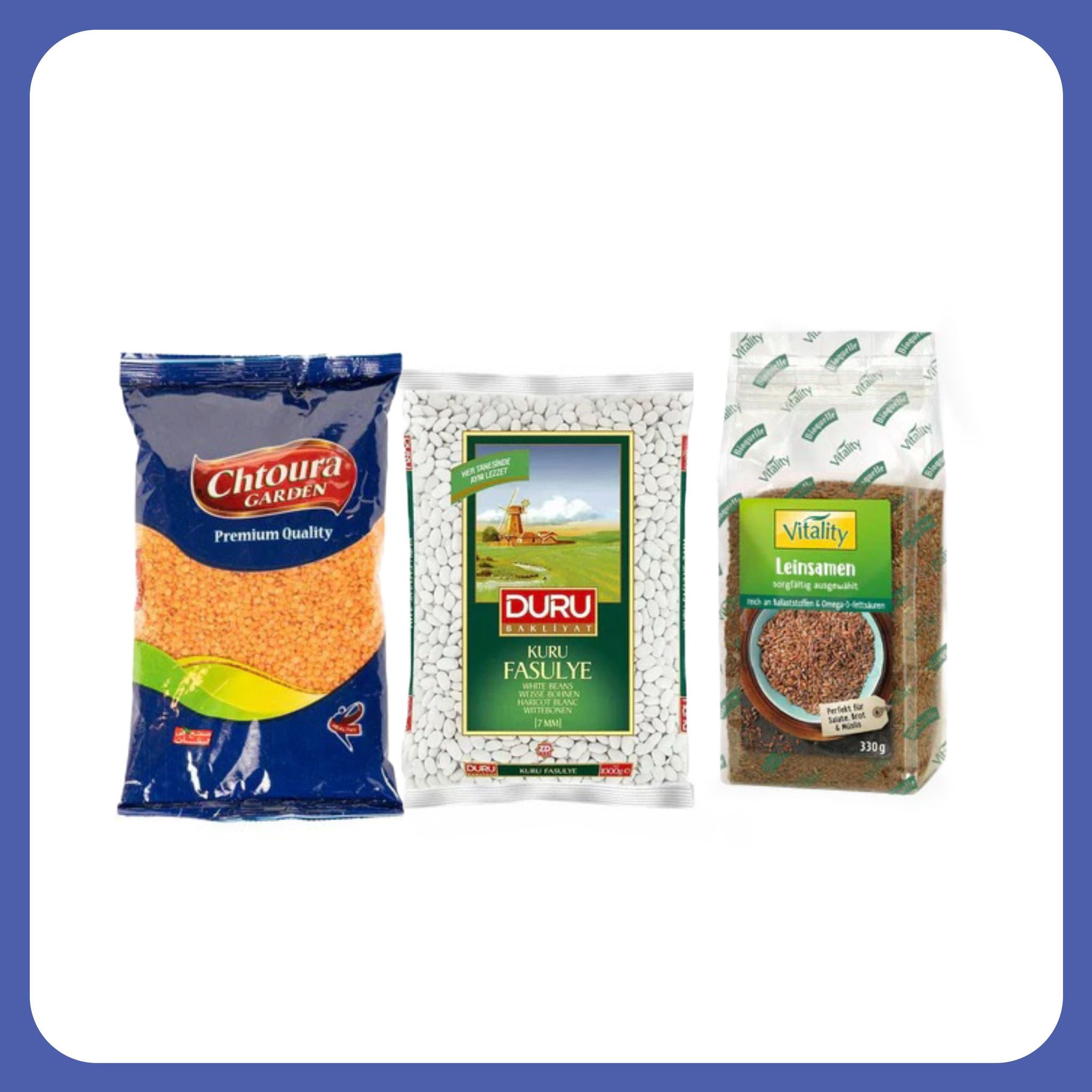 Getrocknete Bohnen - Halafood