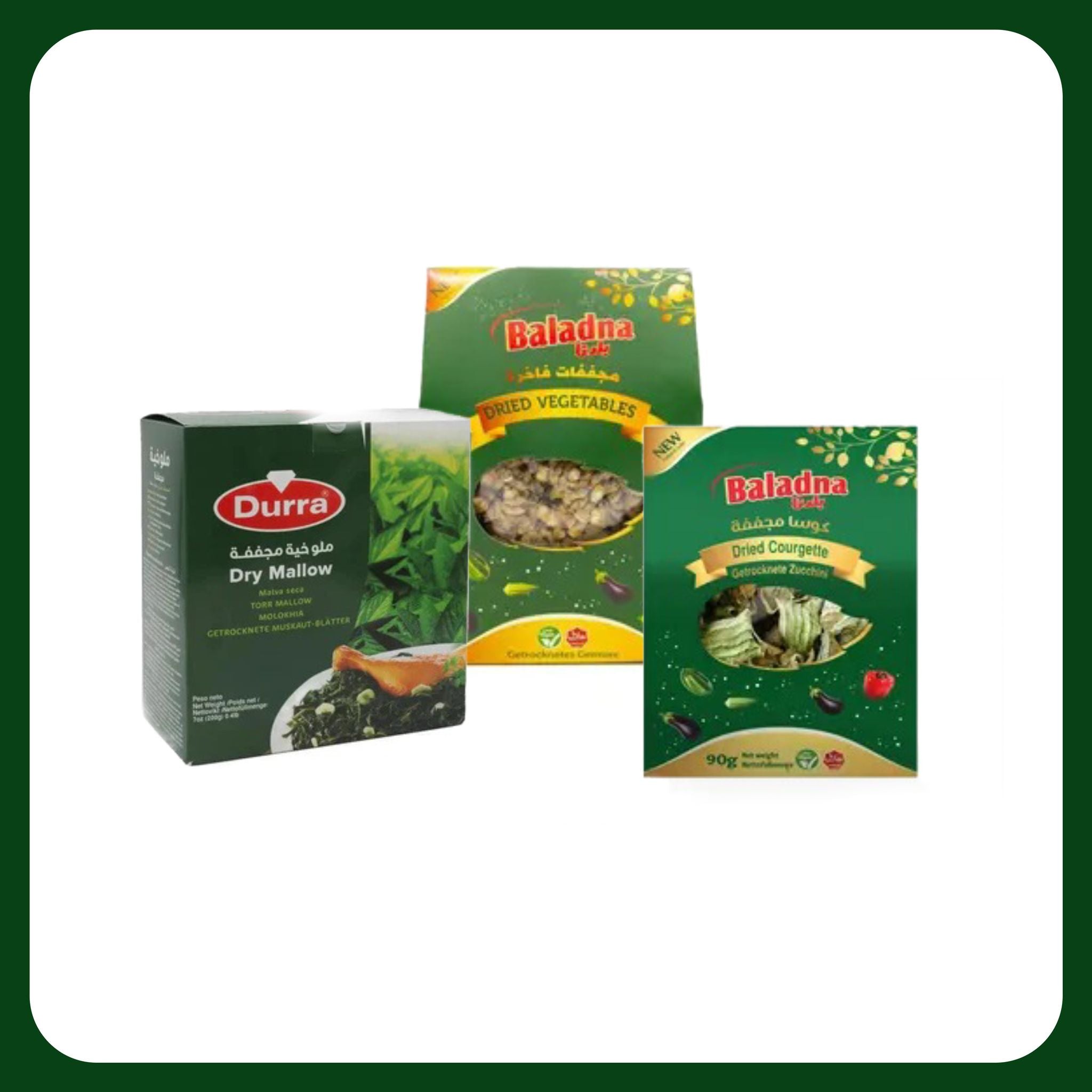 Getrocknete Gemüse - Halafood