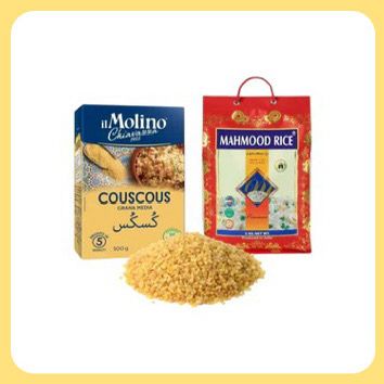 Reis, Couscous & Bulgur - Halafood
