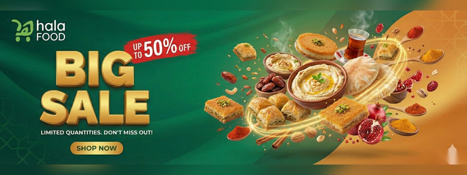 HalaFood Banner