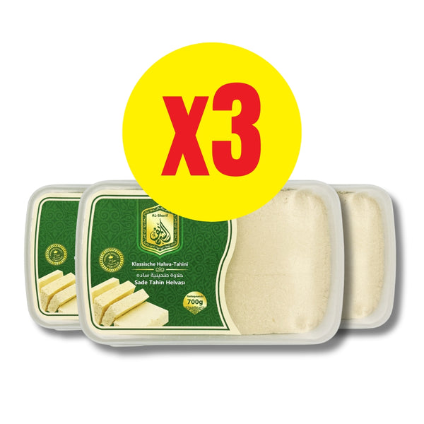 AL-Sharif حلاوة طحينية سادة عرض 350 جم - Food, Beverages & Tobacco > Food Items > Dips & Spreads حلاوة