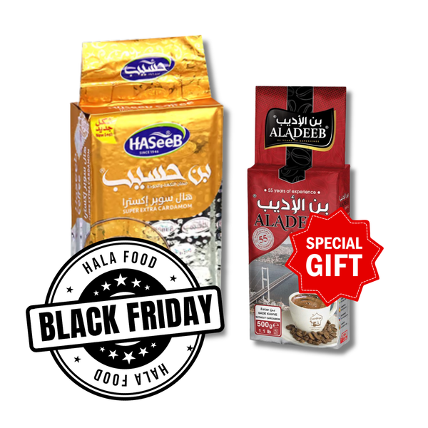 Bin Hasib (mittelscharf) mit Kardamom + Bin Al-Adib (natur) ohne Kardamom (Gratisgeschenk)