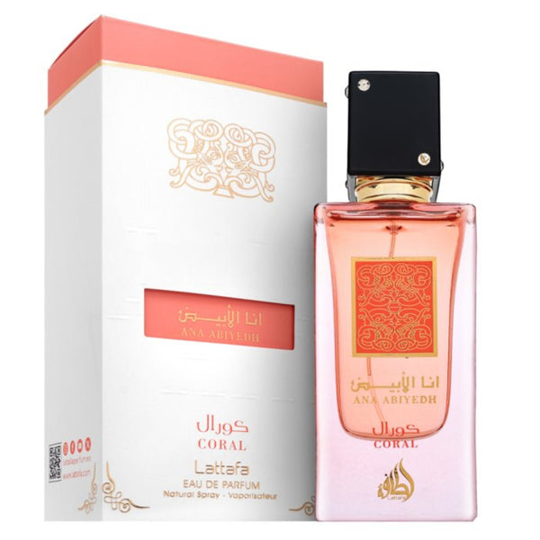 Lattafa عطر أنا الأبيض كورال - Health & Beauty > Personal Care > Cosmetics > Perfumes & Colognes > Eaux de Parfum عطور
