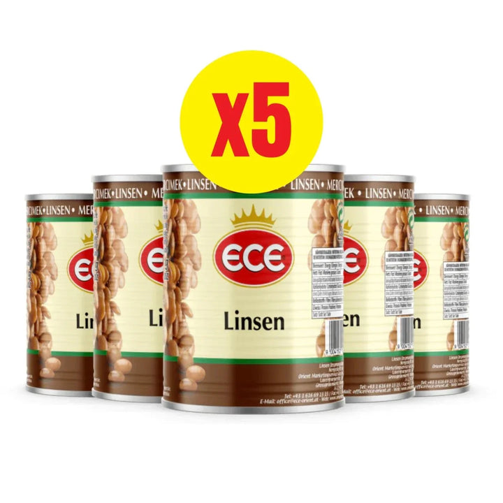 عدس حب مطبوخ عرض