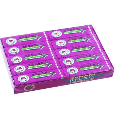 علكة سهام بالفواكه