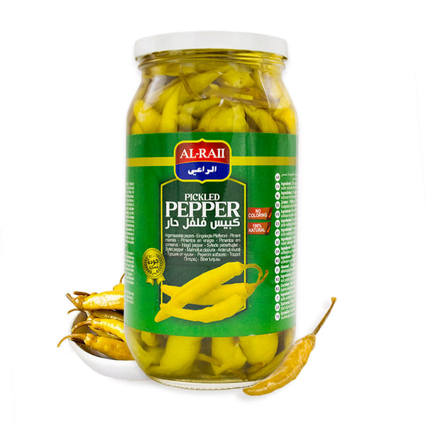Pickled green pepperoni