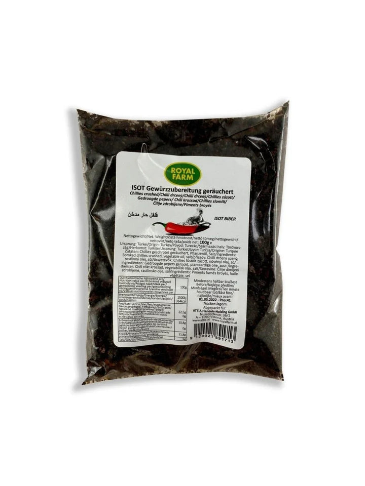 التوابل المدخنة Isot.