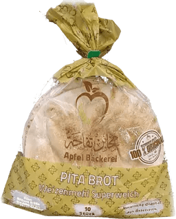 Arabisches Brot aus Weißmehl