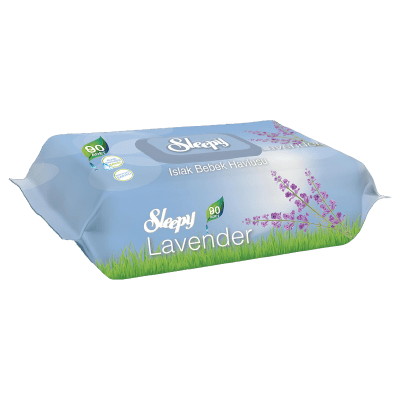 Baby Feuchttücher Lavendel