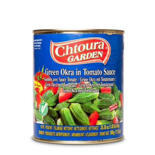 بامية في صلصة الطماطم