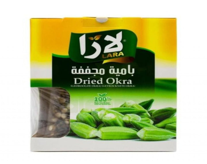 بامية خضراء مجففة