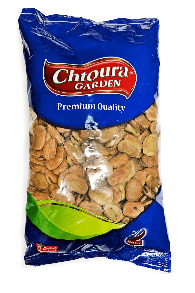 Breite Fava Bohnen