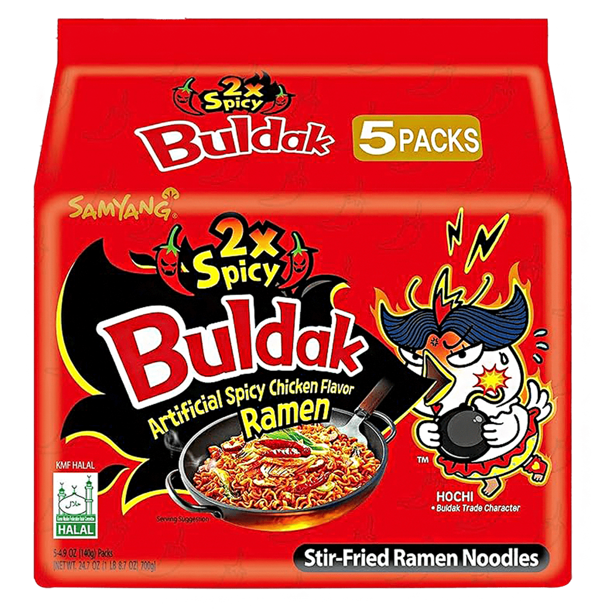 Buldak 2x Spicy Noodles