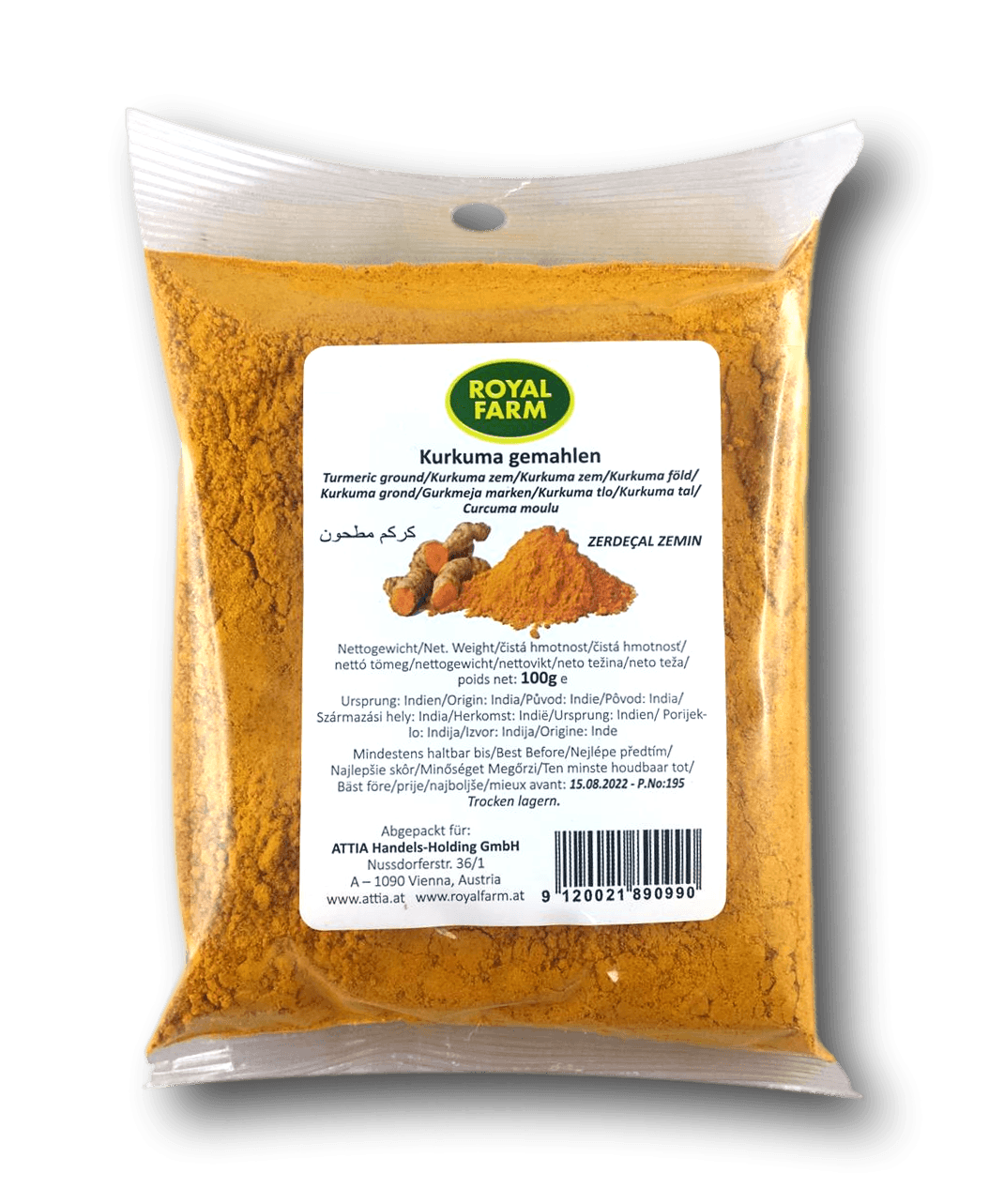 Curcuma Pulver