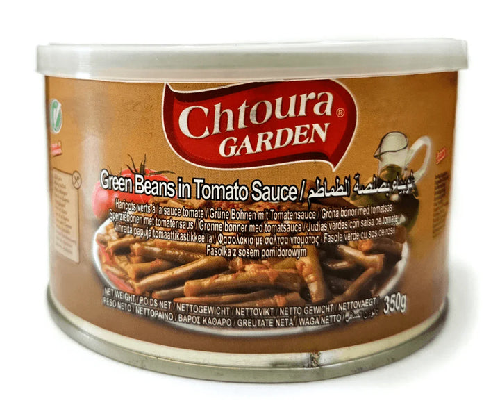 فاصوليا خضراء في صلصة الطماطم