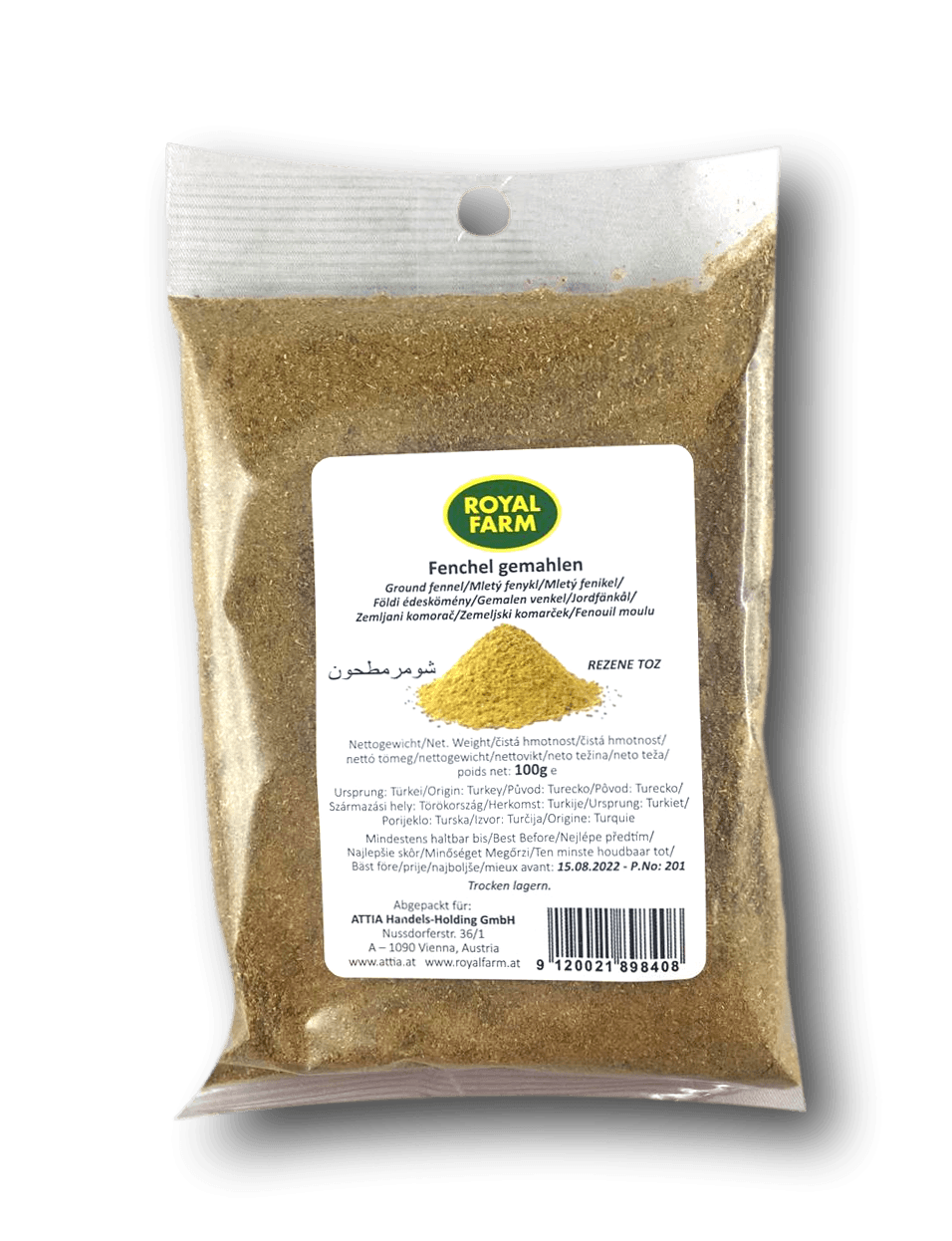 Fenchel Gemahlen