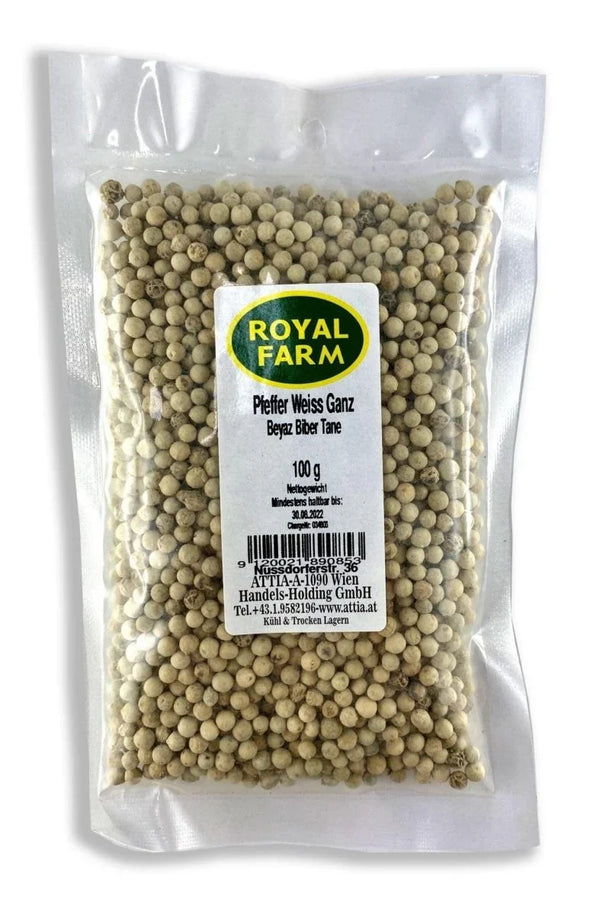 فلفل أبيض كامل