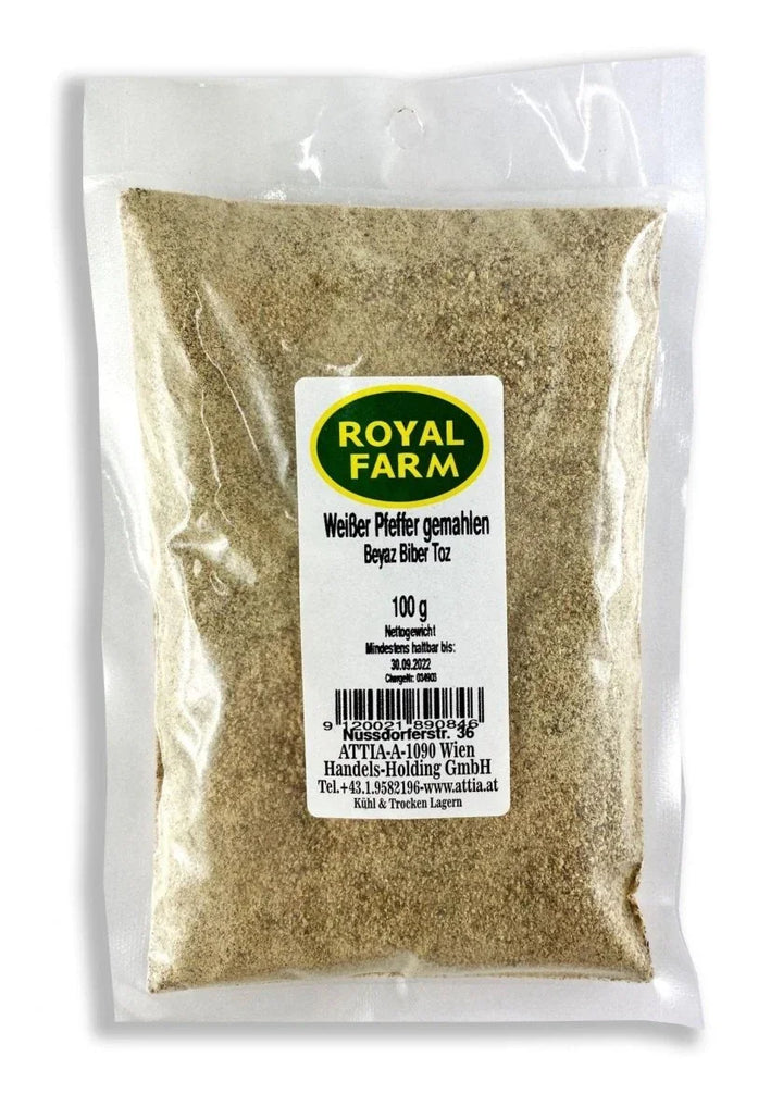 فلفل أبيض مطحون