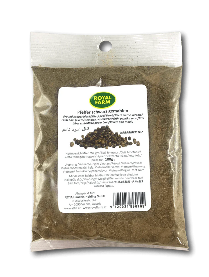 فلفل أسود مطحون