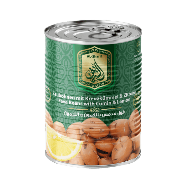 فول الشريف مدمس بالكمون والليمون