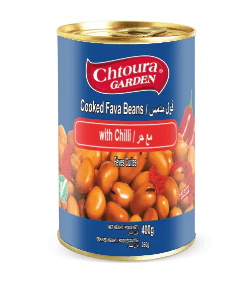 فول مدمس بالفلفل الحار