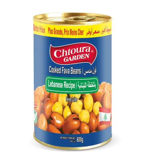 فول مدمس بالخلطة اللبنانية