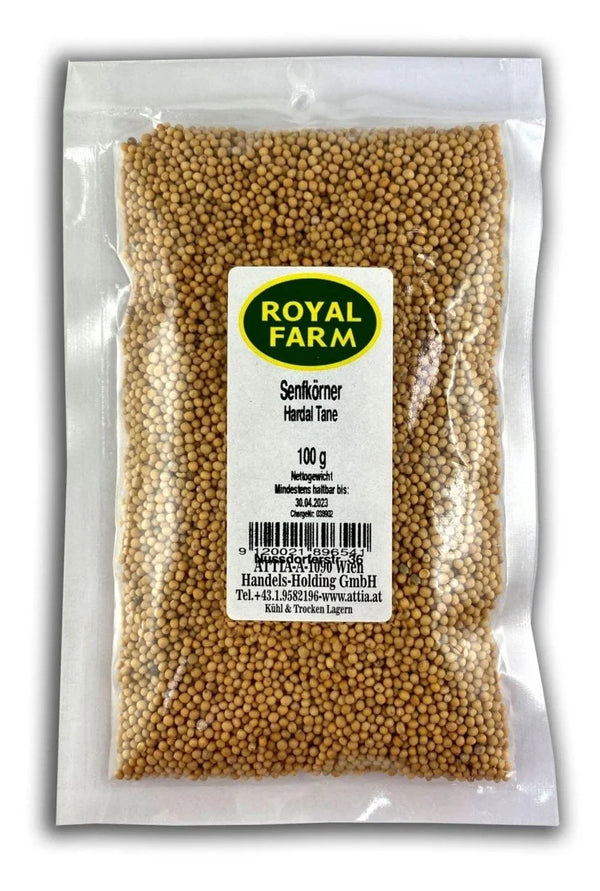 حبوب الخردل الصفراء