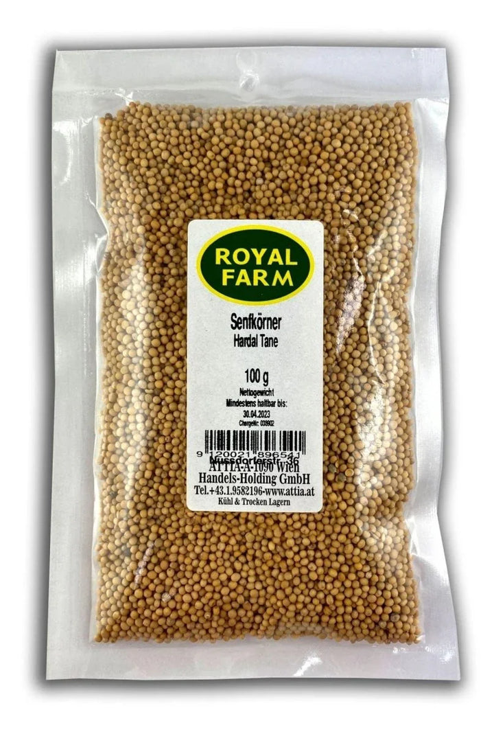 حبوب الخردل الصفراء