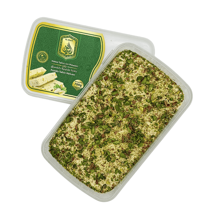 حلاوة طحينية بالفستق