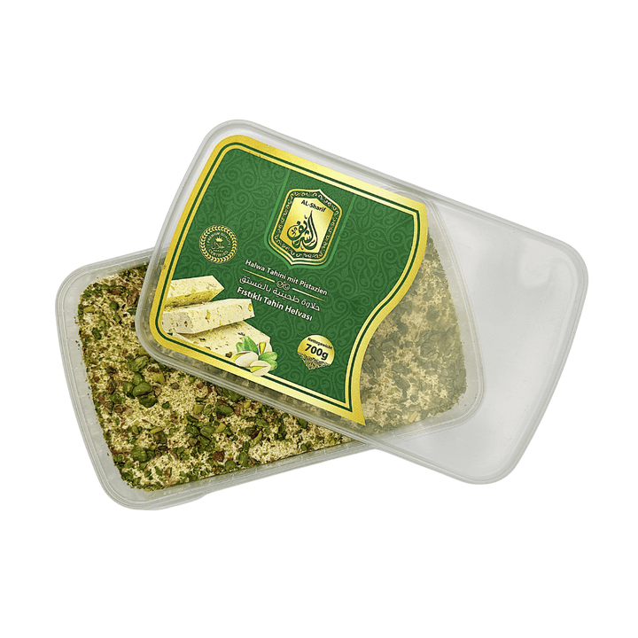 حلاوة طحينية بالفستق