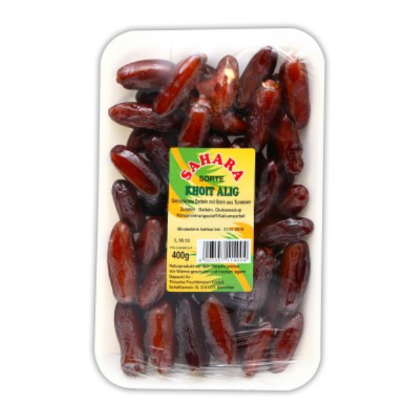 Tunesische Datteln nach Gewicht 